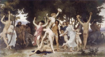  jeune arte - La juventud de Baco William Adolphe Bouguereau desnudo